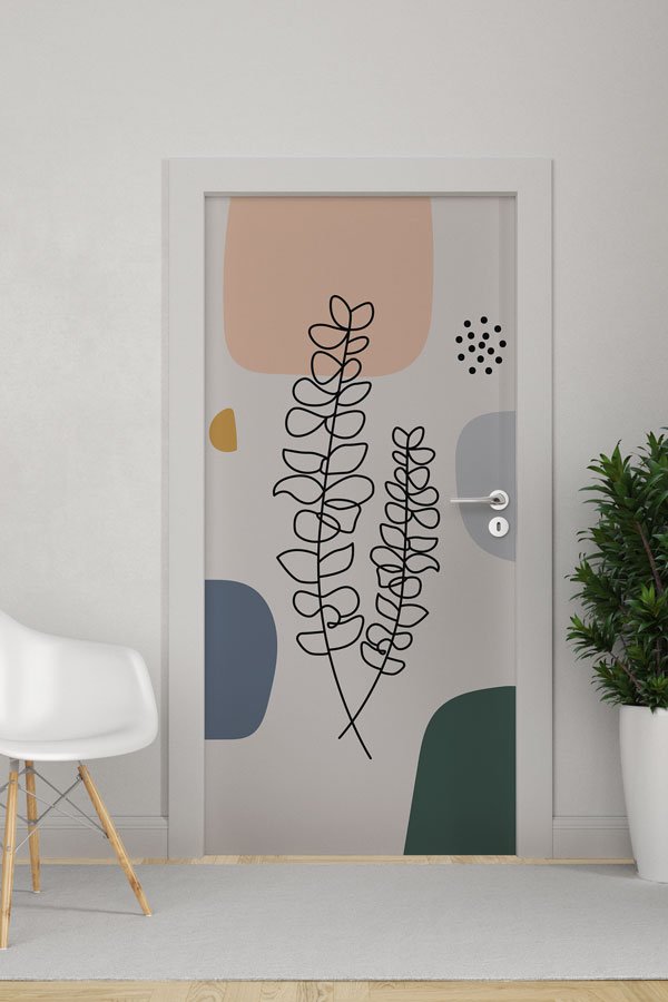 Minimal Dekor Kapı Tasarımı 9437