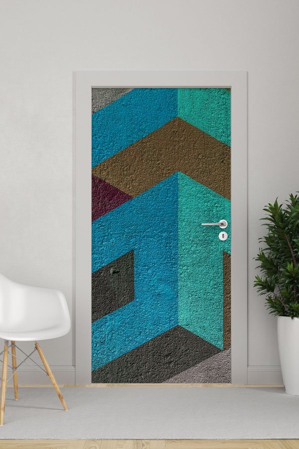 Grafiti Kapı Giydirme 9475