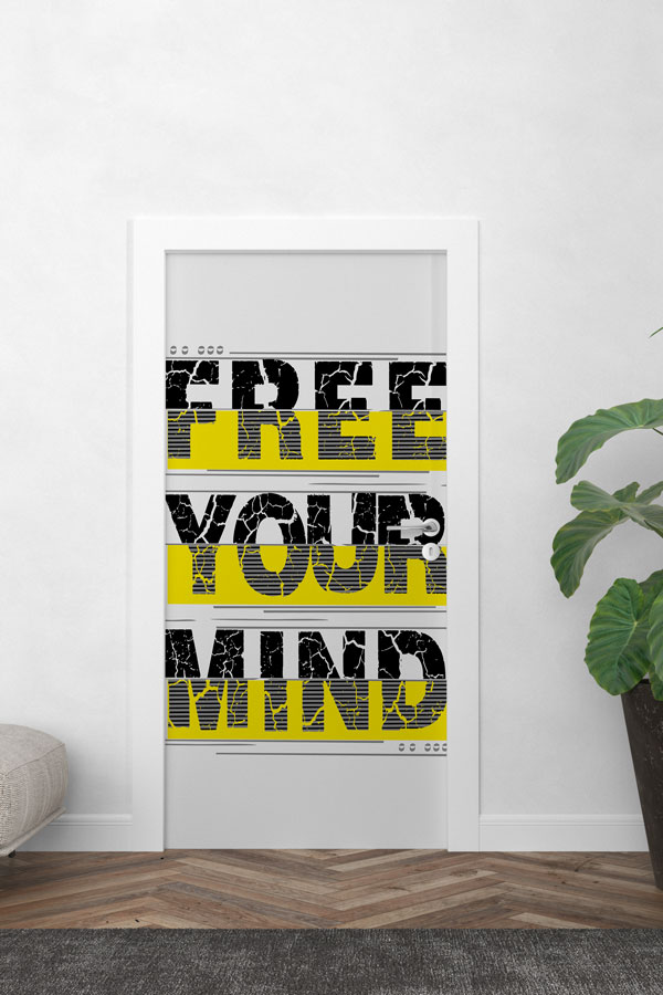 Free Your Mind Kapı Giydirme 9886