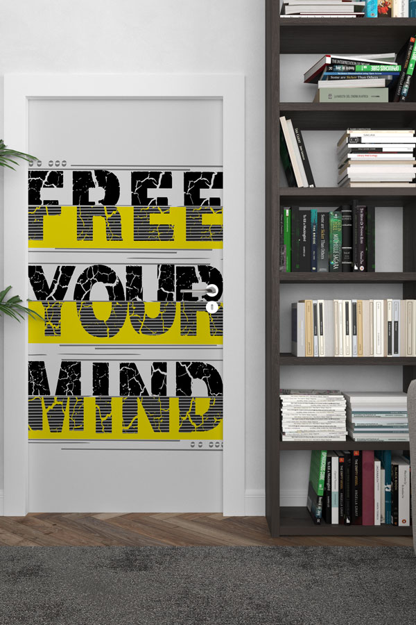 Free Your Mind Kapı Giydirme 9886