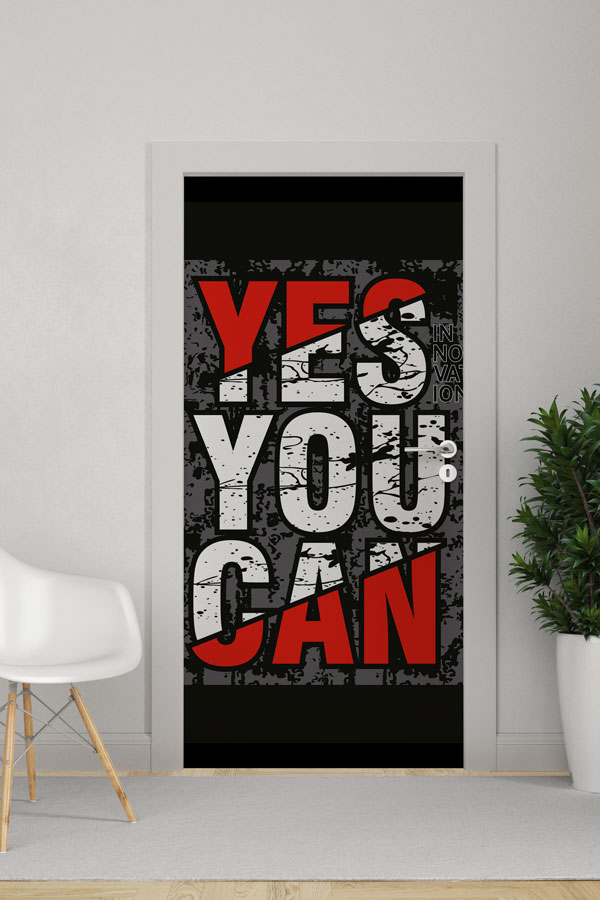 Yes You Can Kapı Giydirme 9892