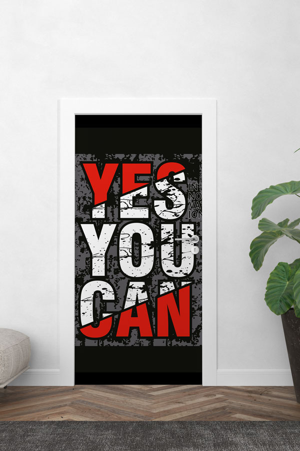 Yes You Can Kapı Giydirme 9892
