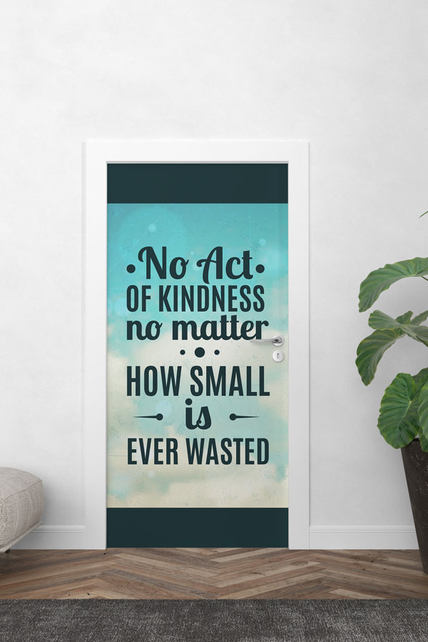 Kindness Kapı Giydirme Tasarımı 9902