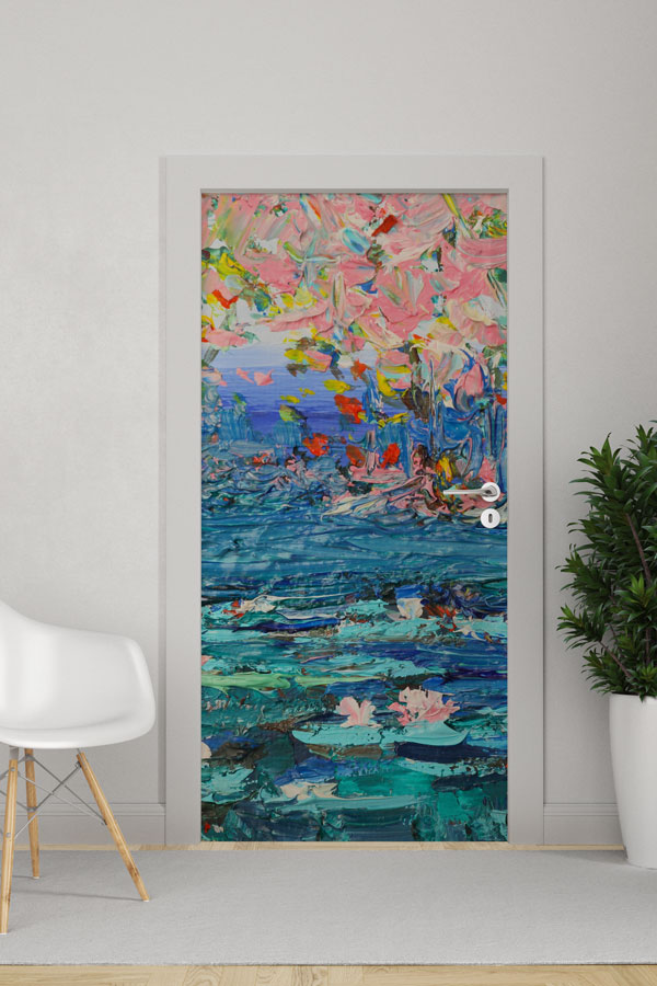 Çiçekli - Botanik Kapı Tasarımı 9343