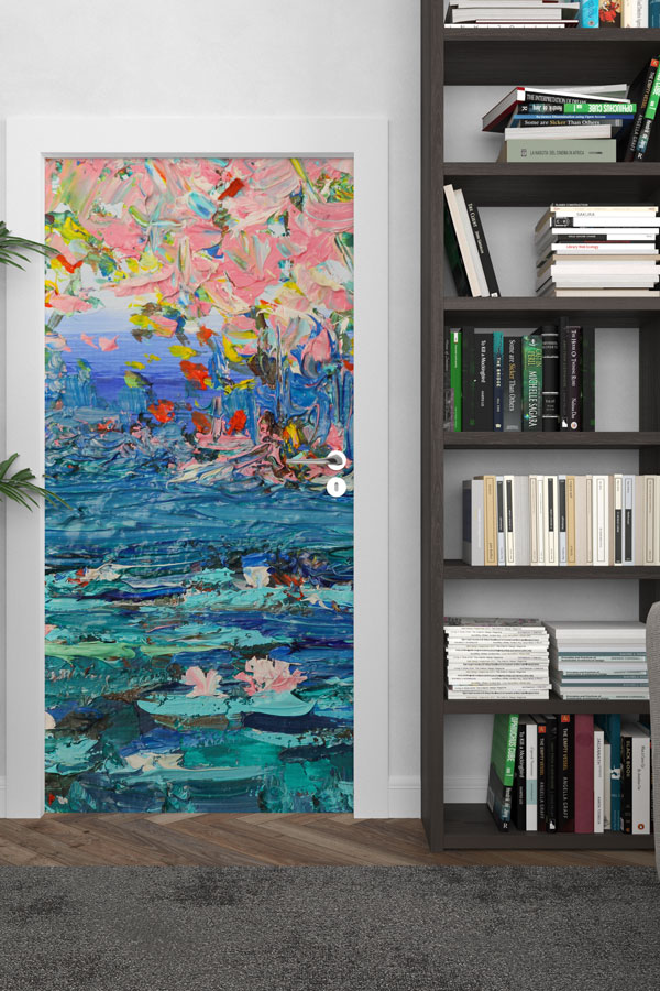 Çiçekli - Botanik Kapı Tasarımı 9343