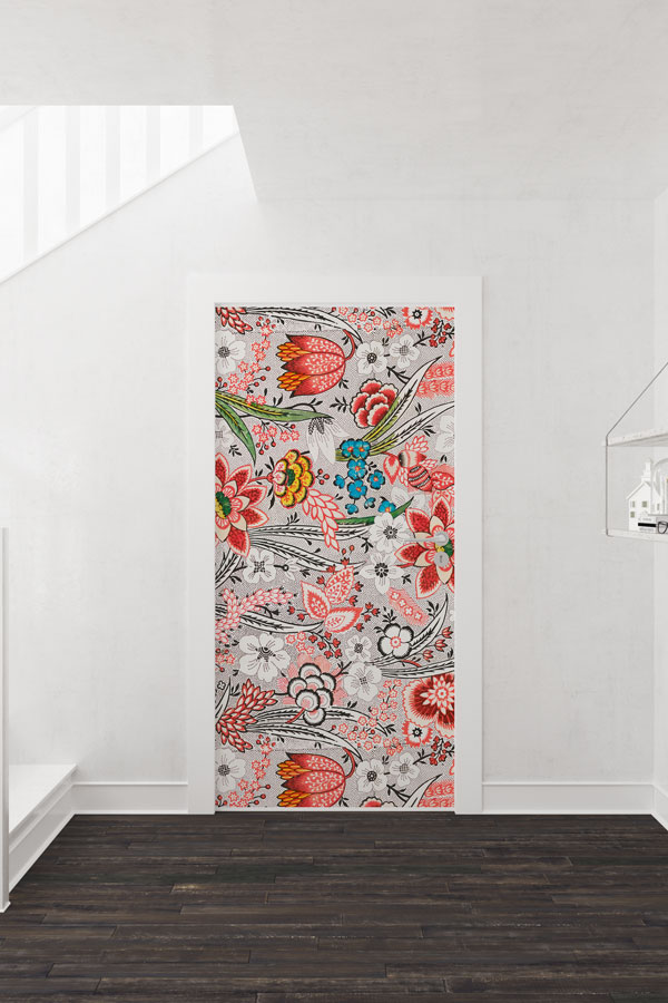 Çiçekli - Botanik Kapı Tasarımı 9351