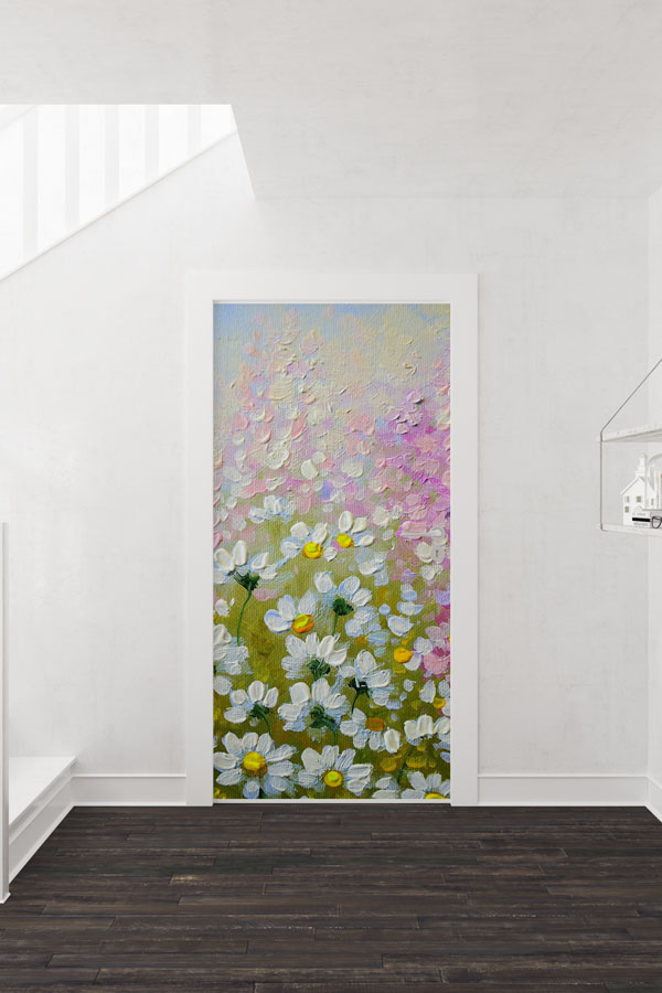 Çiçekli - Botanik Kapı Tasarımı 9349