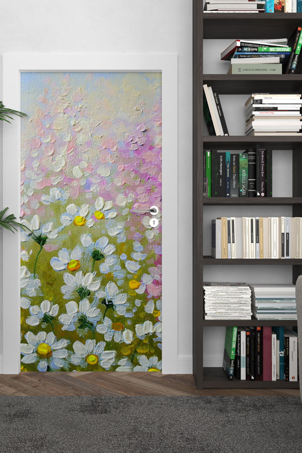 Çiçekli - Botanik Kapı Tasarımı 9349