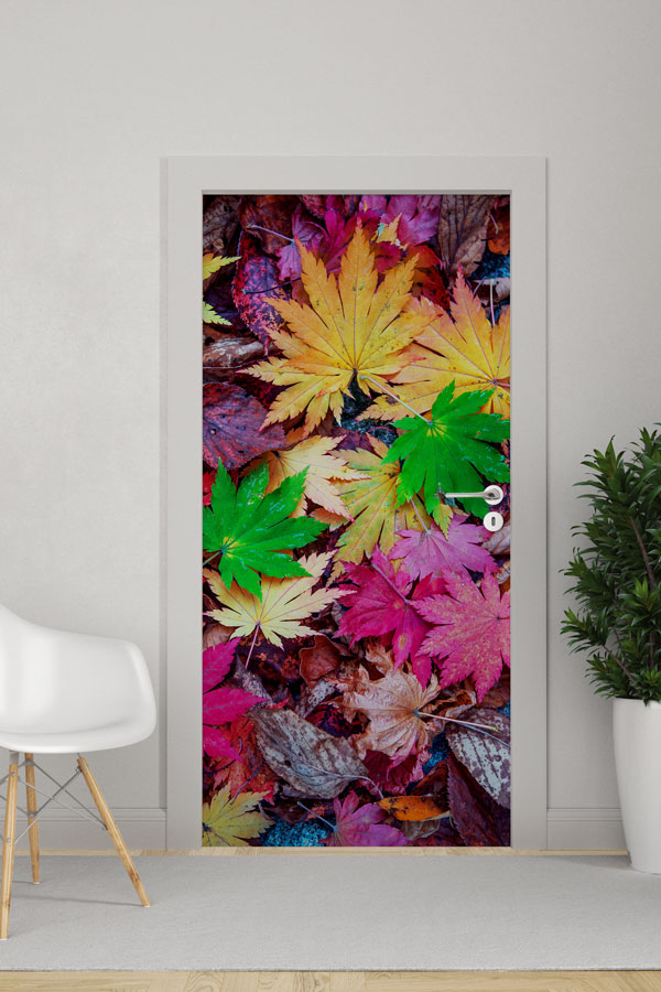 Çiçekli - Botanik Kapı Tasarımı 9357