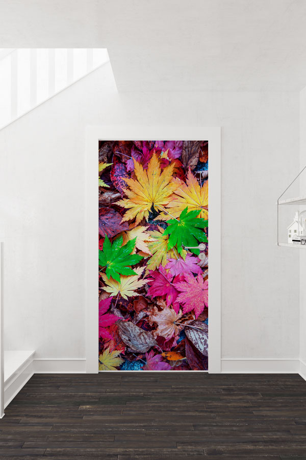 Çiçekli - Botanik Kapı Tasarımı 9357