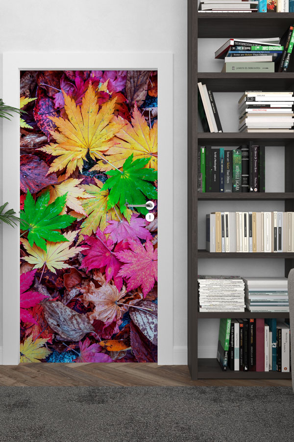 Çiçekli - Botanik Kapı Tasarımı 9357