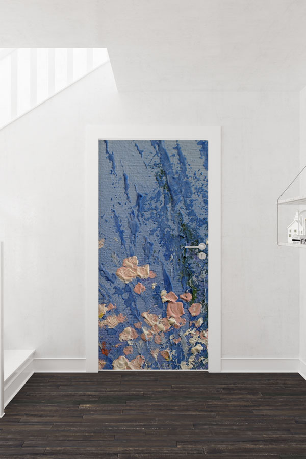 Çiçekli - Botanik Kapı Tasarımı 9345