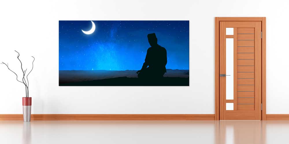 Dua ve Namaz Duvar Tablosu 11354