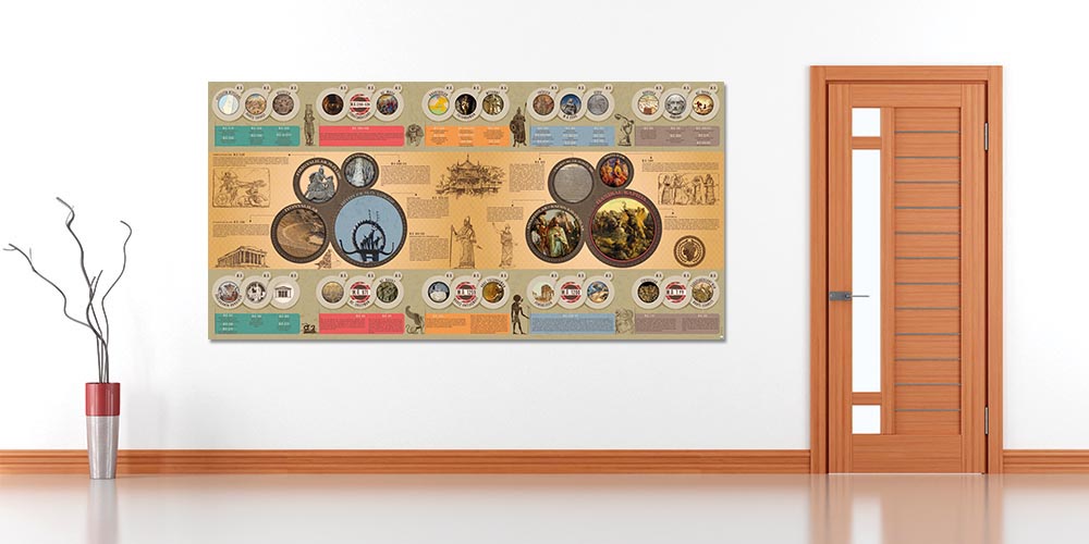 dunya-tarihi-duvar-posteri-f-101-17 Dünya Tarihi Zaman Çizelgesi Duvar Posteri F-101