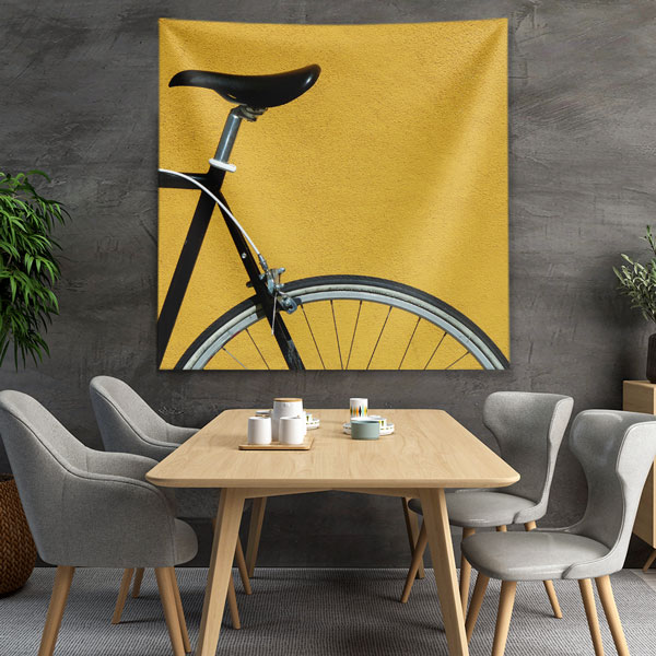 Bisiklet Temalı Duvar Örtüsü 5881