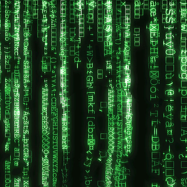 duvar-dekorasyon-5414-01 Matrix Kod Temalı Dijital Sanat Duvar Örtüsü 5414