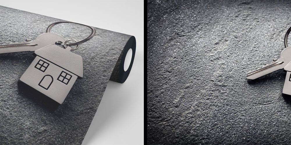 Anahtar ve Ev Figürlü Duvar Kağıdı - İnşaat ve Emlak Ofisleri İçin 5585