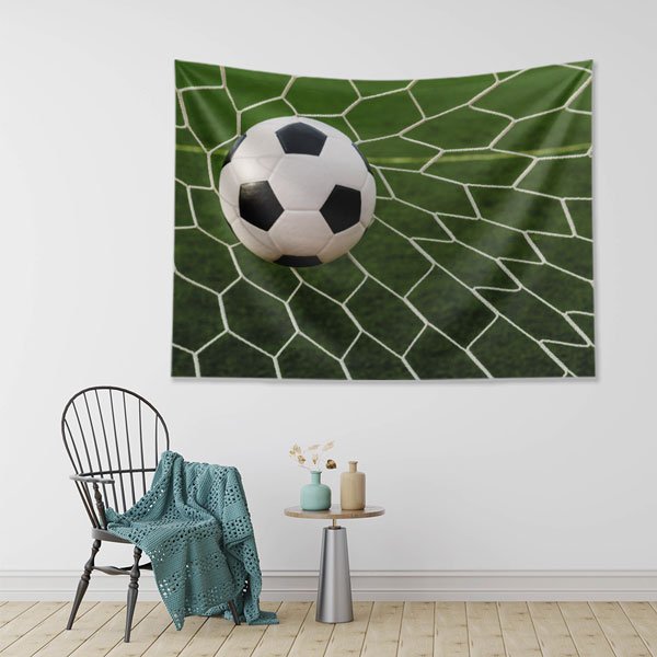 Futbol Gol Anı Duvar Örtüsü 5863
