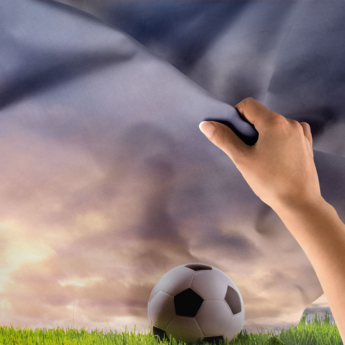 duvar-dekorasyonu-5865-05 Futbol Sahası Gün Batımı Duvar Örtüsü 5865