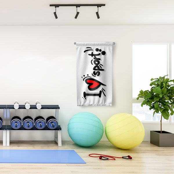 I Love Sport Duvar Flaması 5908