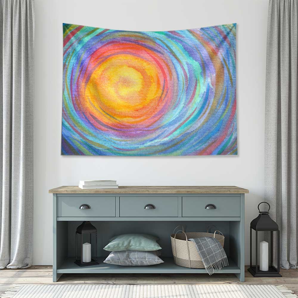 Uzay Enerjisi Soyut Galaksi Duvar Örtüsü 4353