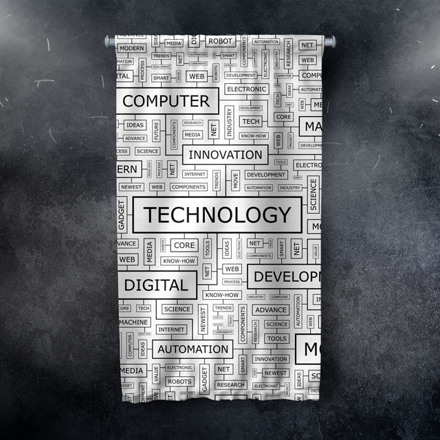 duvar-flama-5516-04 Teknoloji ve Dijital İnovasyon Yazılı Duvar Flaması 5516