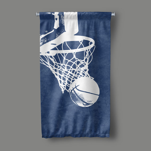 Basket Potası Duvar Flaması 5904