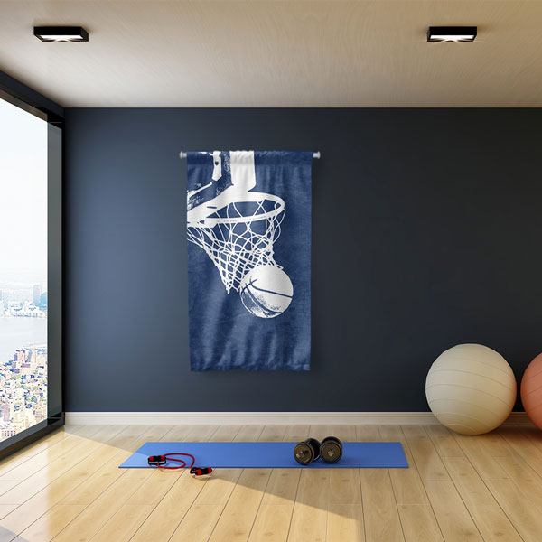 Basket Potası Duvar Flaması 5904