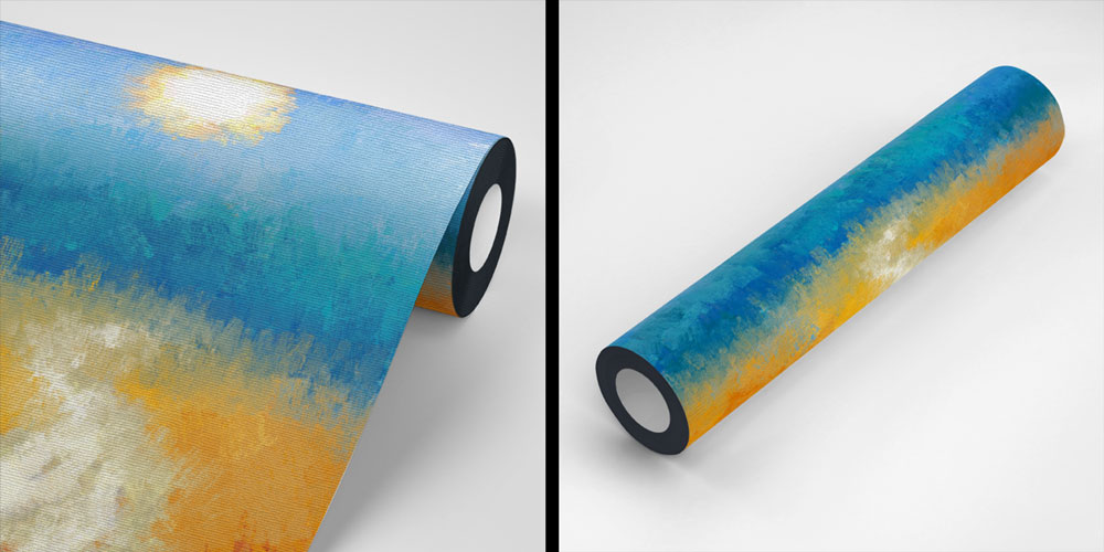 Soyut Güneş ve Deniz Ufku Duvar Kağıdı 4406