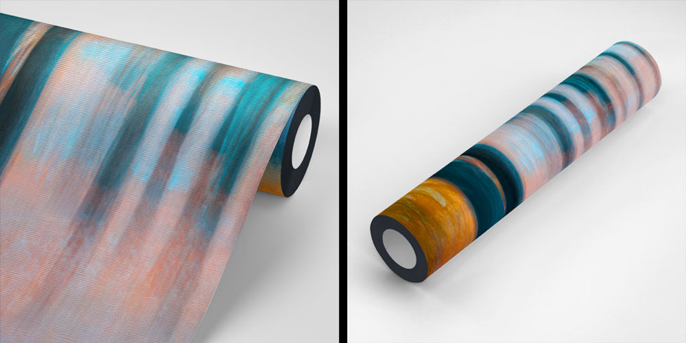 Soyut Orman Dokulu Modern Duvar Kağıdı 4407