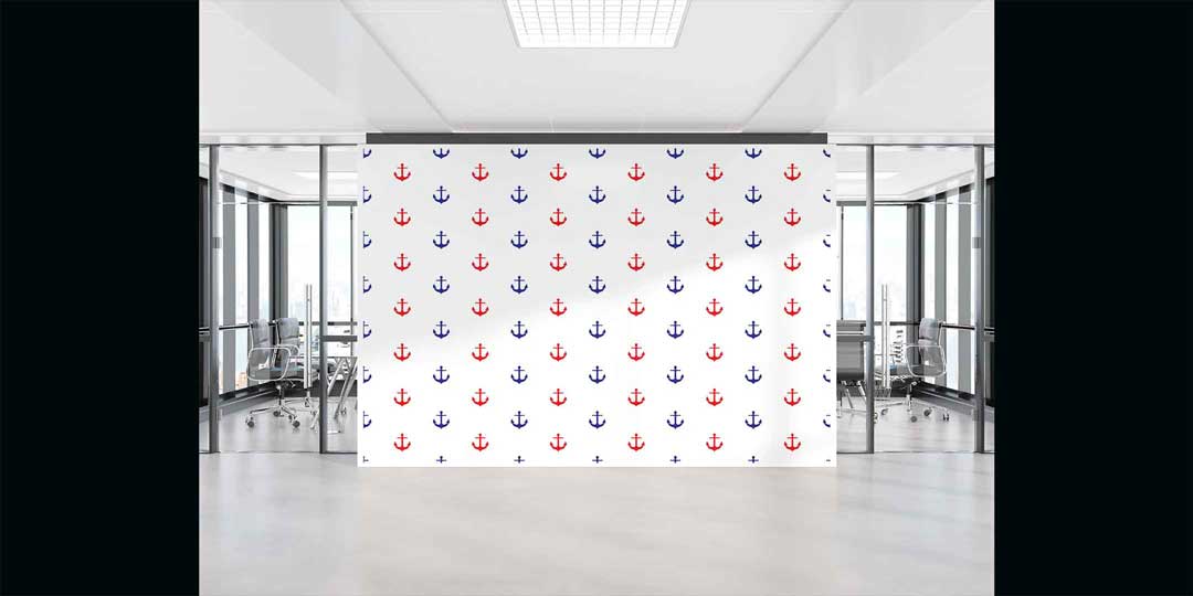 Çapa Desenli Duvar Kağıdı 4615