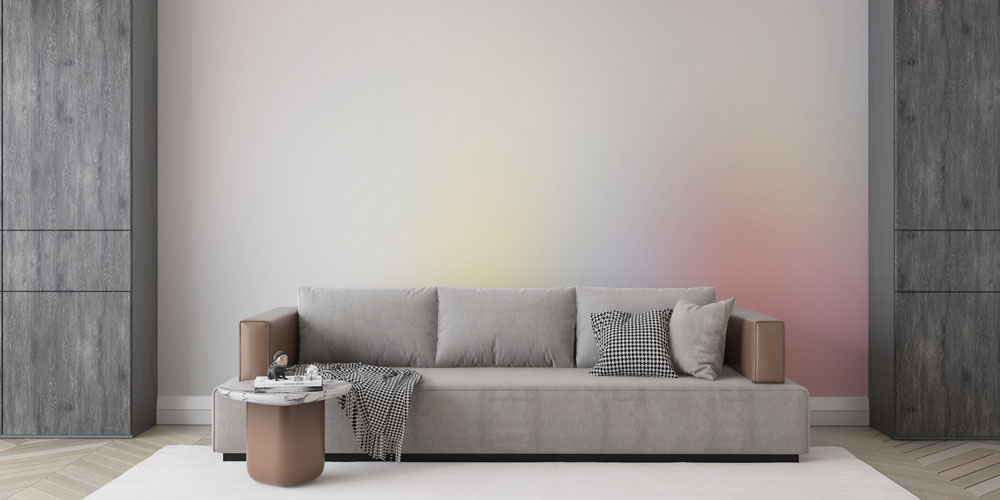 Pastel Renk Geçişli Minimal Dijital Sanat Duvar Kağıdı 4835
