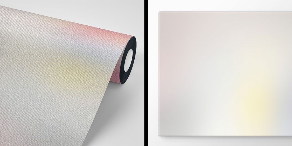 Pastel Renk Geçişli Minimal Dijital Sanat Duvar Kağıdı 4835