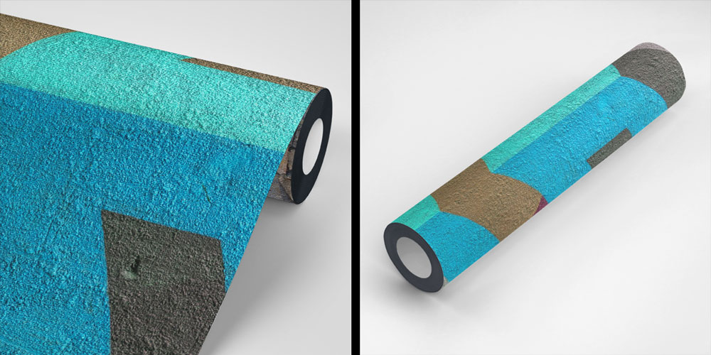 Geometrik Ok Formları Grafiti Duvar Kağıdı 5011