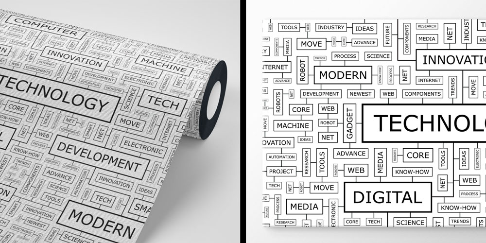 duvar-kagidi-5467-06 Teknoloji Yazılı Duvar Kağıdı - Modern Endüstri Duvar Dekoru 5467