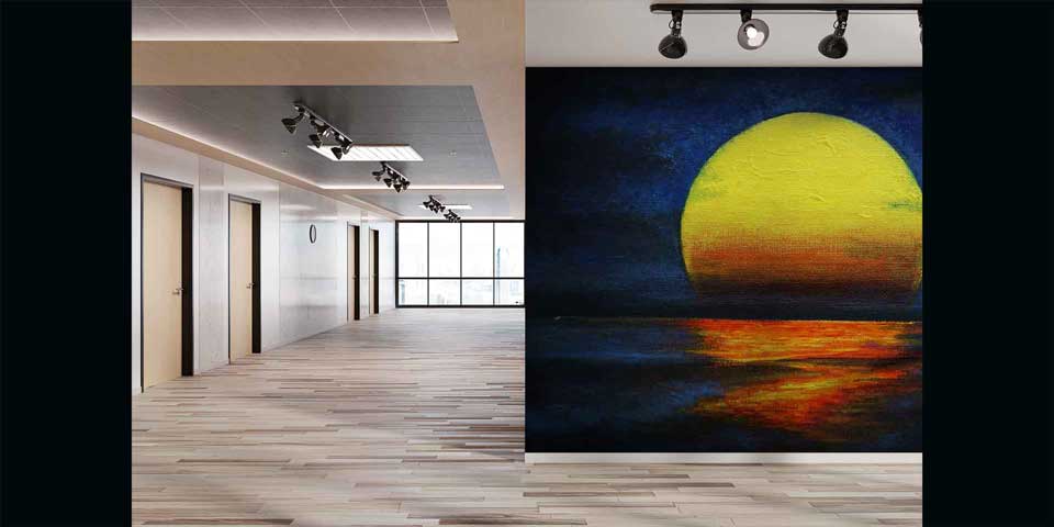 duvar-kagidi-cesitleri-4343-03 Sanatsal Gün Batımı Manzaralı Duvar Kağıdı 4343