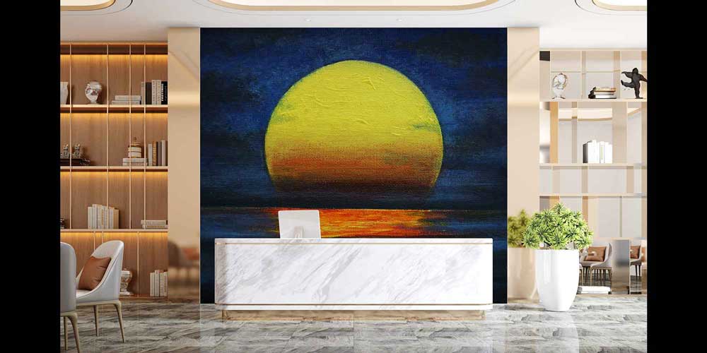 duvar-kagidi-cesitleri-4343-04 Sanatsal Gün Batımı Manzaralı Duvar Kağıdı 4343