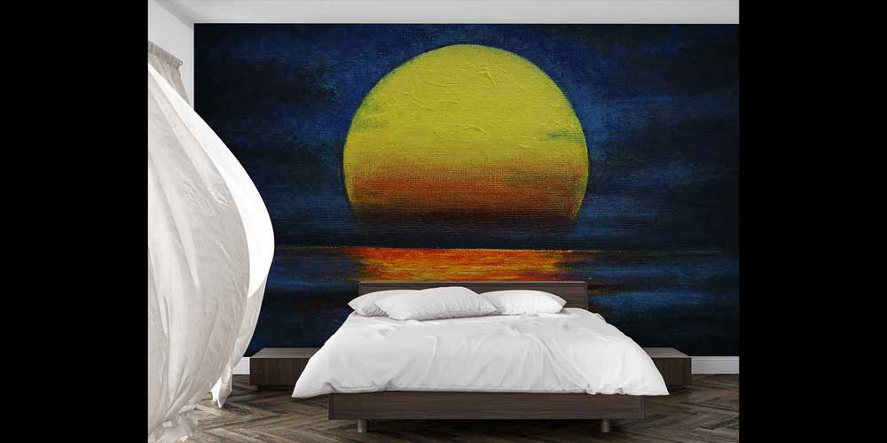 duvar-kagidi-cesitleri-4343-05 Sanatsal Gün Batımı Manzaralı Duvar Kağıdı 4343