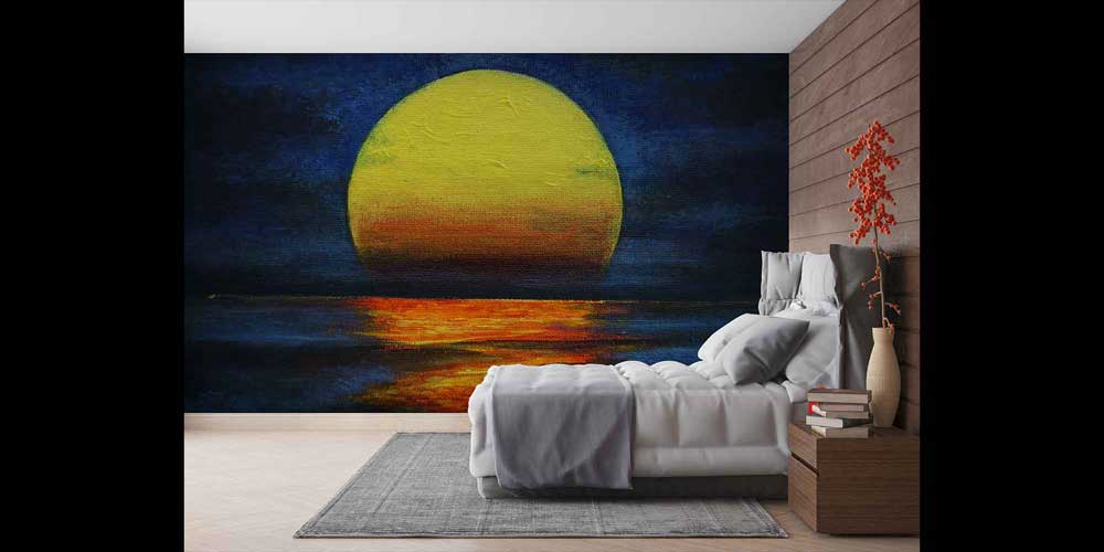 duvar-kagidi-cesitleri-4343-06 Sanatsal Gün Batımı Manzaralı Duvar Kağıdı 4343