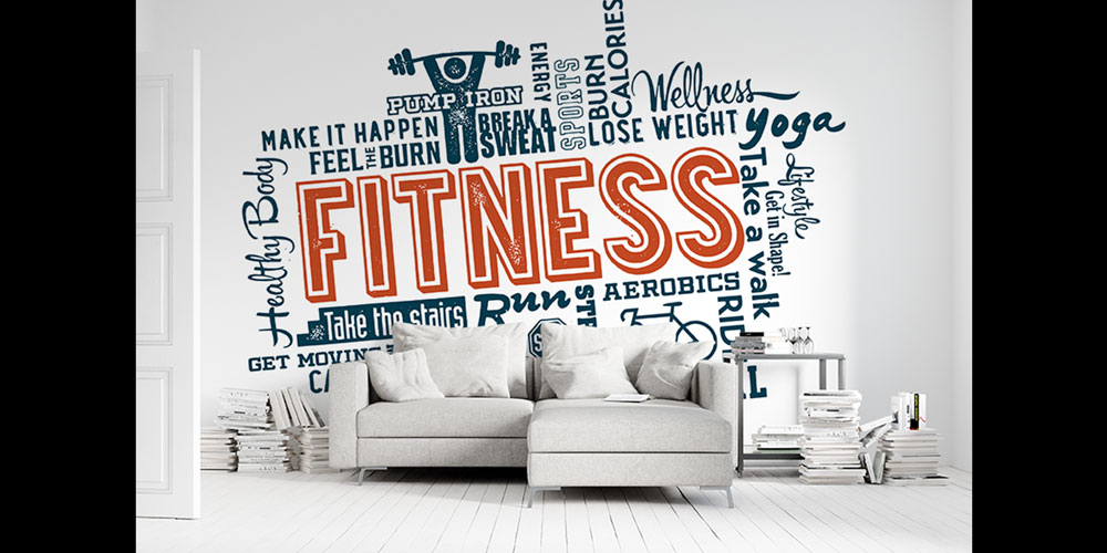 duvar-kagidi-dekor-5845-02 Fitness Yazı Tasarımlı Duvar Kağıdı 5845