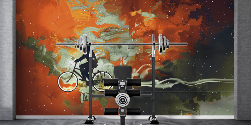 Soyut Bisiklet Sürüşü Duvar Kağıdı 5829