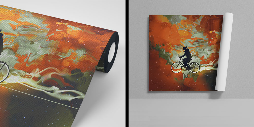 Soyut Bisiklet Sürüşü Duvar Kağıdı 5829