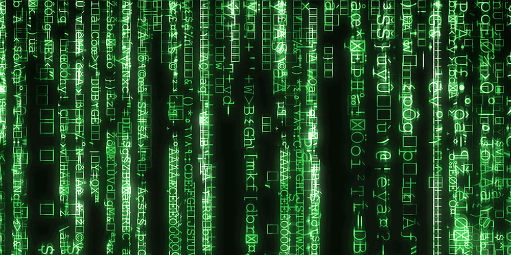 duvar-kagidi-turleri-5401-01 Yeşil Matrix Kod Efekti Teknoloji Duvar Kağıdı 5401