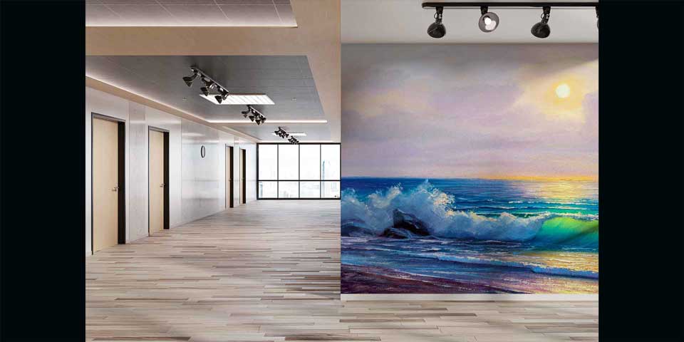 Gün Doğumu ve Dalga Manzarası Deniz Duvar Kağıdı 4410