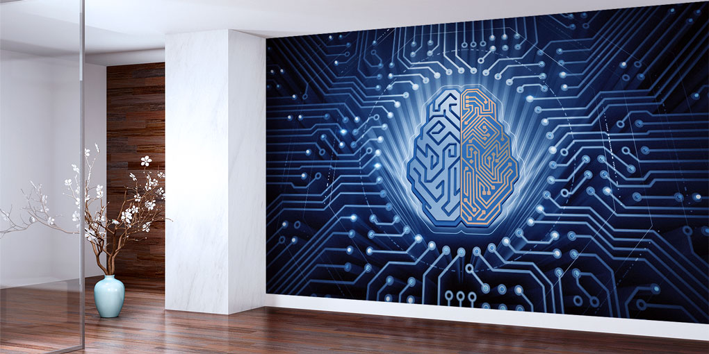 duvar-kagitlari-5482-01 Endüstriyel Devre ve Beyin Tasarımlı Duvar Kağıdı 5482