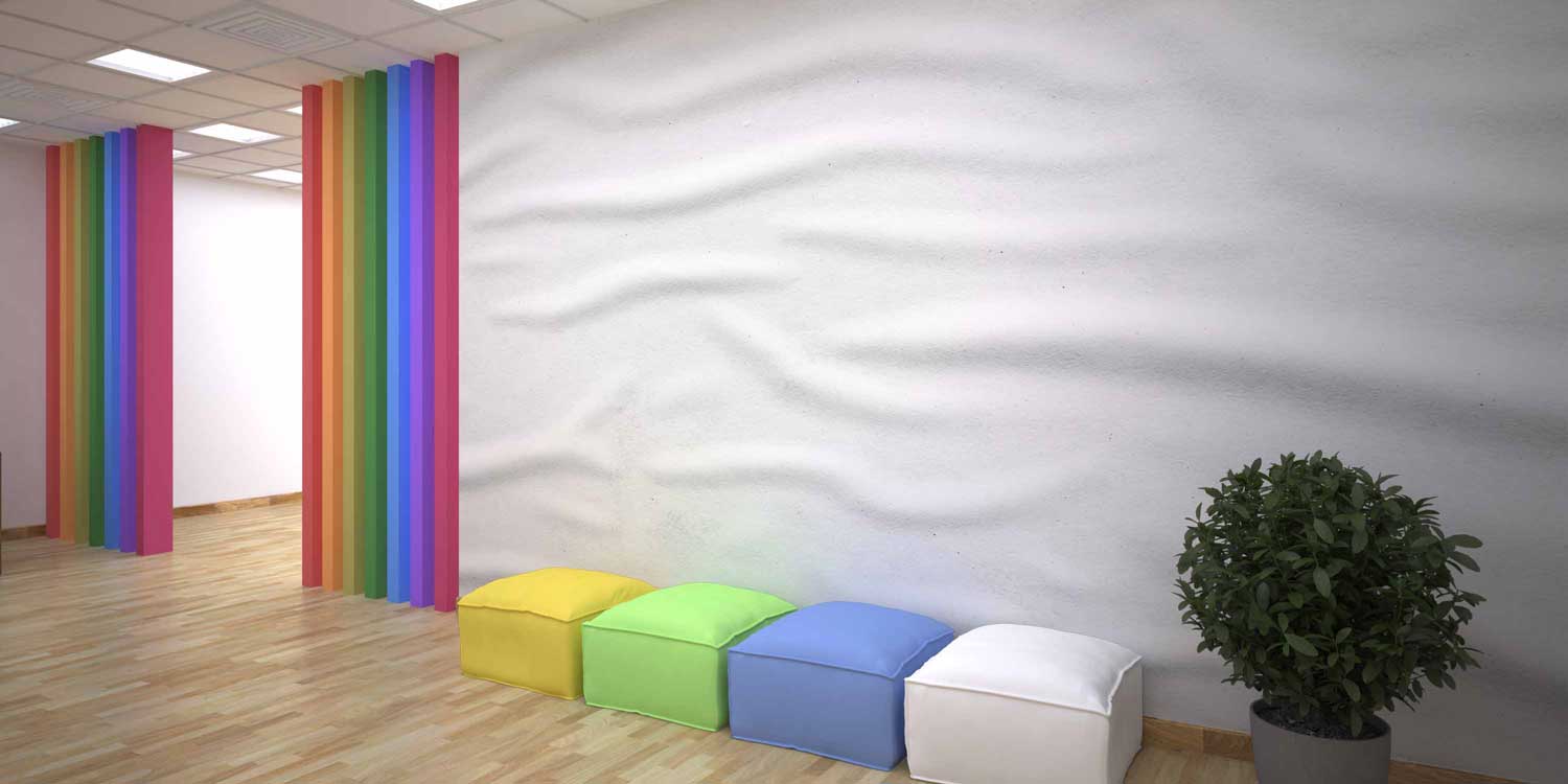 Minimal Dalga Dokulu Modern Duvar Kağıdı 4158