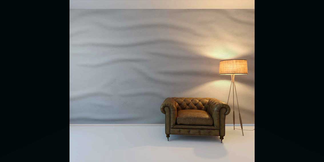 Minimal Dalga Dokulu Modern Duvar Kağıdı 4158