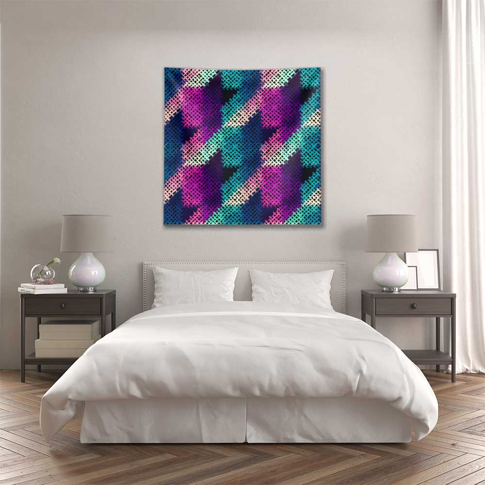 duvar-ortusu-4181-04 Canlı Renkli Geometrik Desen Duvar Örtüsü 4181