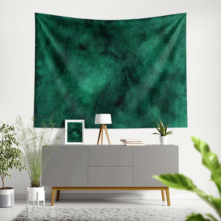 Zümrüt Yeşili Doku Duvar Örtüsü 4187