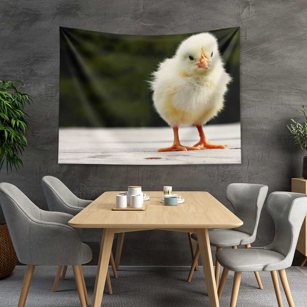 Sevimli Civciv Doğa Temalı Duvar Örtüsü 4745